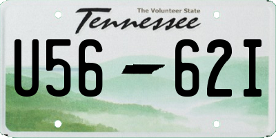 TN license plate U5662I