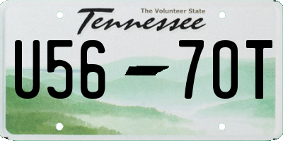 TN license plate U5670T