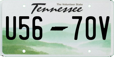 TN license plate U5670V