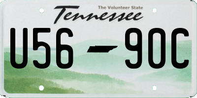 TN license plate U5690C