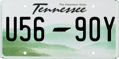 TN license plate U5690Y