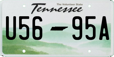 TN license plate U5695A