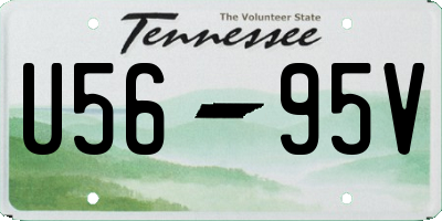 TN license plate U5695V