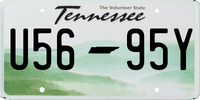 TN license plate U5695Y
