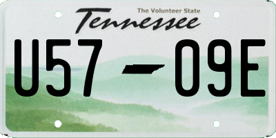 TN license plate U5709E