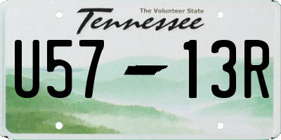 TN license plate U5713R