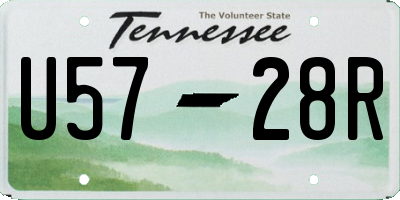 TN license plate U5728R