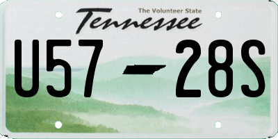 TN license plate U5728S