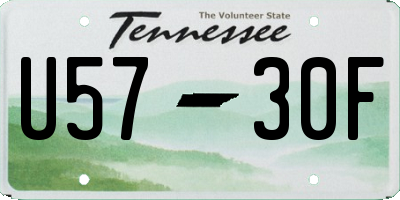 TN license plate U5730F