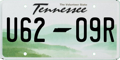 TN license plate U6209R
