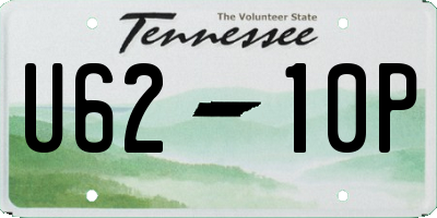 TN license plate U6210P