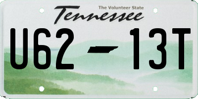 TN license plate U6213T