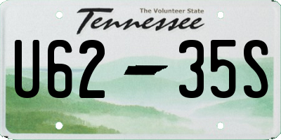 TN license plate U6235S