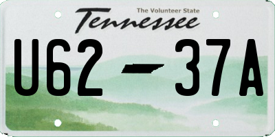 TN license plate U6237A