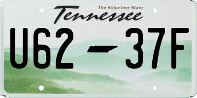 TN license plate U6237F