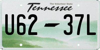TN license plate U6237L