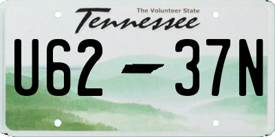 TN license plate U6237N