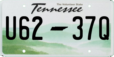 TN license plate U6237Q