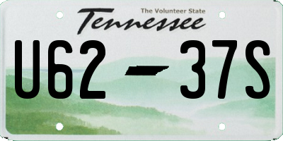 TN license plate U6237S