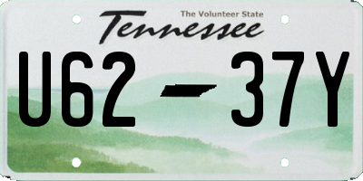TN license plate U6237Y