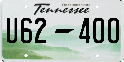 TN license plate U6240O