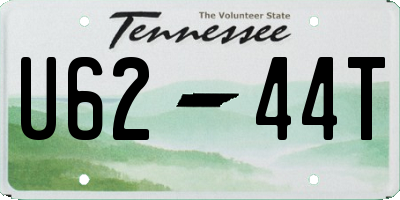 TN license plate U6244T