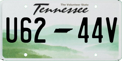 TN license plate U6244V