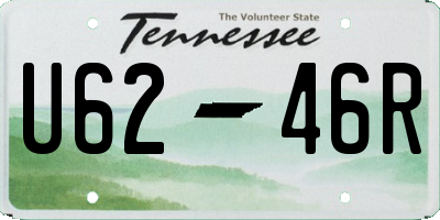 TN license plate U6246R