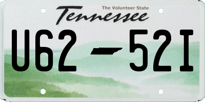 TN license plate U6252I