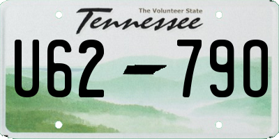 TN license plate U6279O