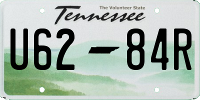 TN license plate U6284R