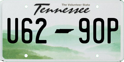 TN license plate U6290P
