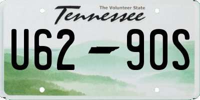 TN license plate U6290S