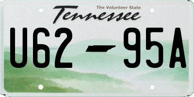TN license plate U6295A
