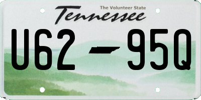 TN license plate U6295Q
