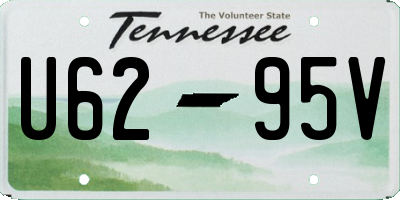 TN license plate U6295V