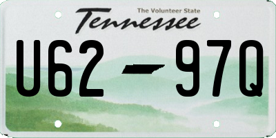 TN license plate U6297Q
