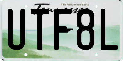 TN license plate UTF8L