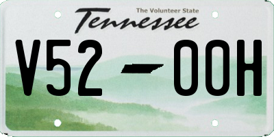 TN license plate V5200H