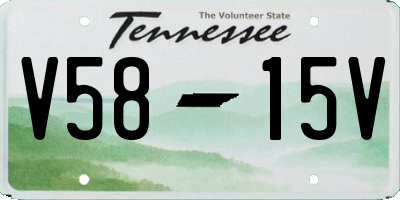 TN license plate V5815V