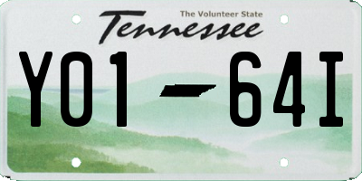 TN license plate Y0164I