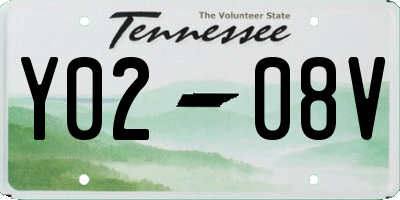 TN license plate Y0208V