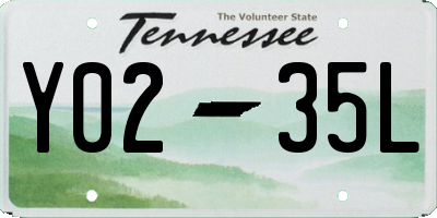 TN license plate Y0235L