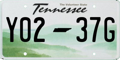 TN license plate Y0237G