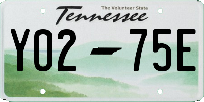 TN license plate Y0275E
