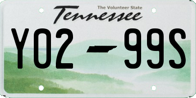TN license plate Y0299S