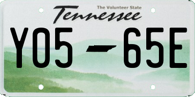 TN license plate Y0565E
