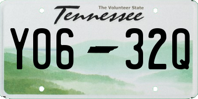 TN license plate Y0632Q