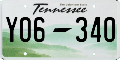 TN license plate Y0634O
