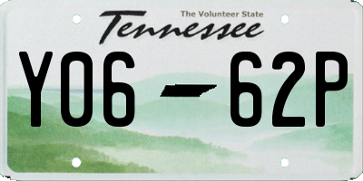 TN license plate Y0662P